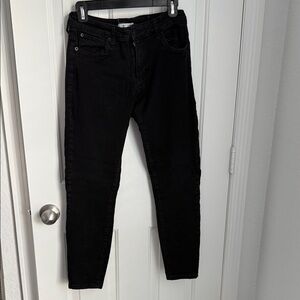 STS Blue Stylish Black Jeans